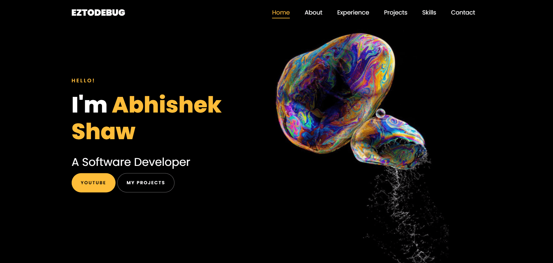 Portfolio Website - Showcasing Web Development Expertise